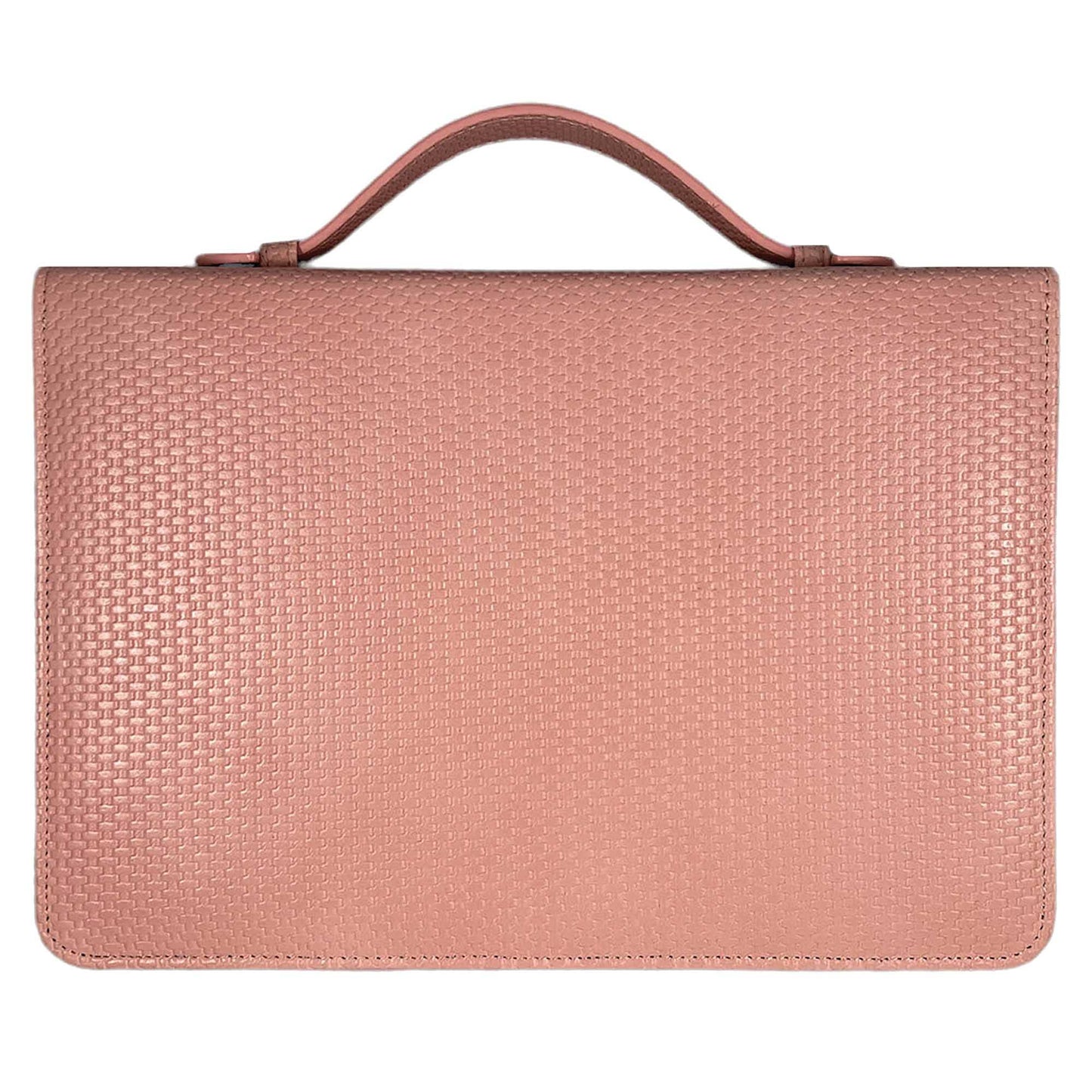 Magnolia - White Dove Bible Case Weave Love Pink X-Large