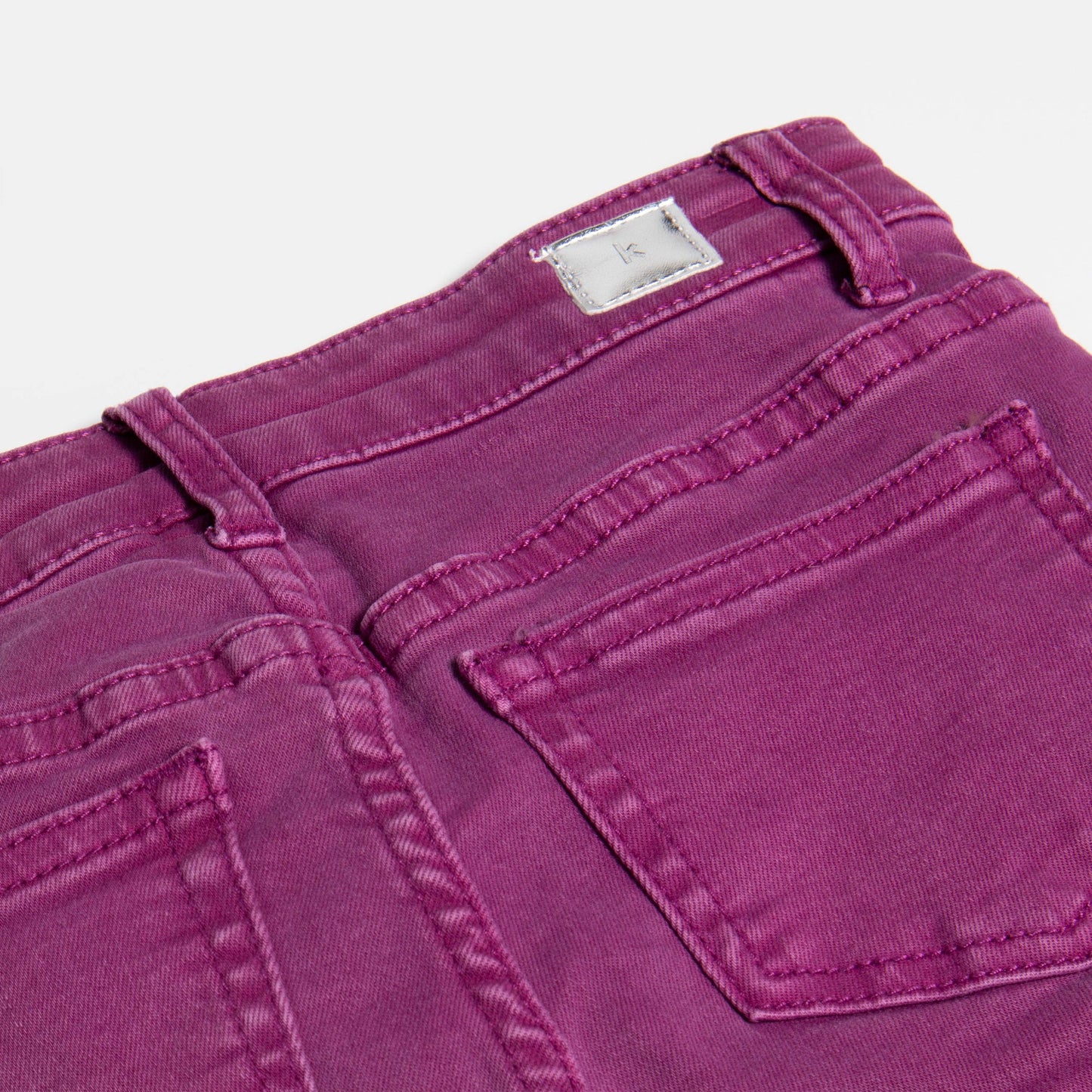 Kidpik - Cuffed Skinny Pant: Aqua Haze / 10