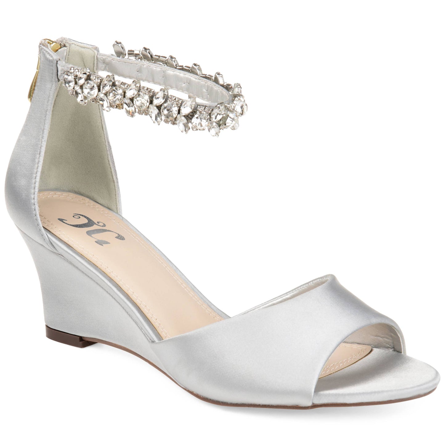 Journee Collection - Women's Connor Wedge: Grey / 8