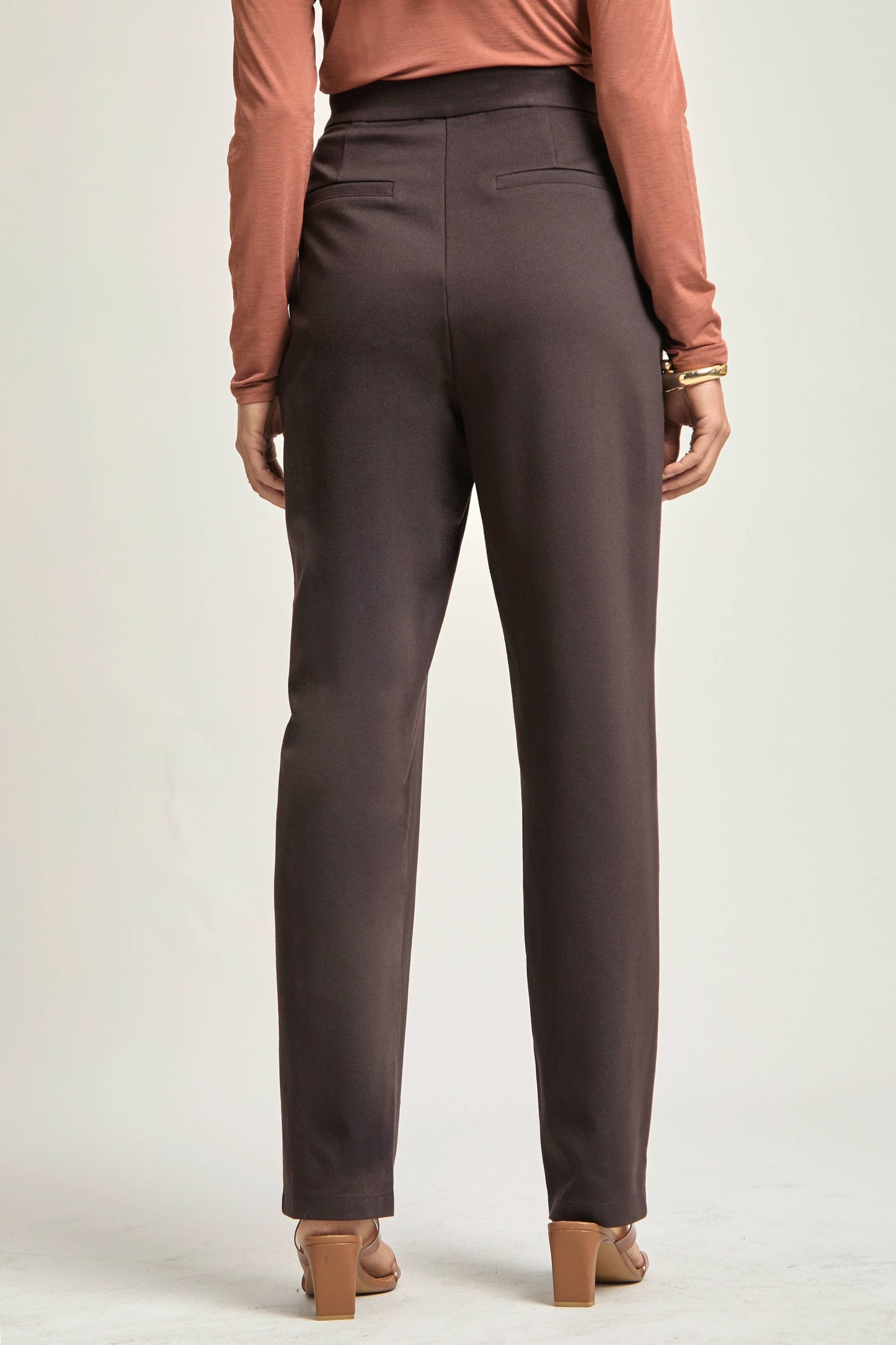 Dear Scarlett - Magic High-Rise Barrel Pants: Black / L