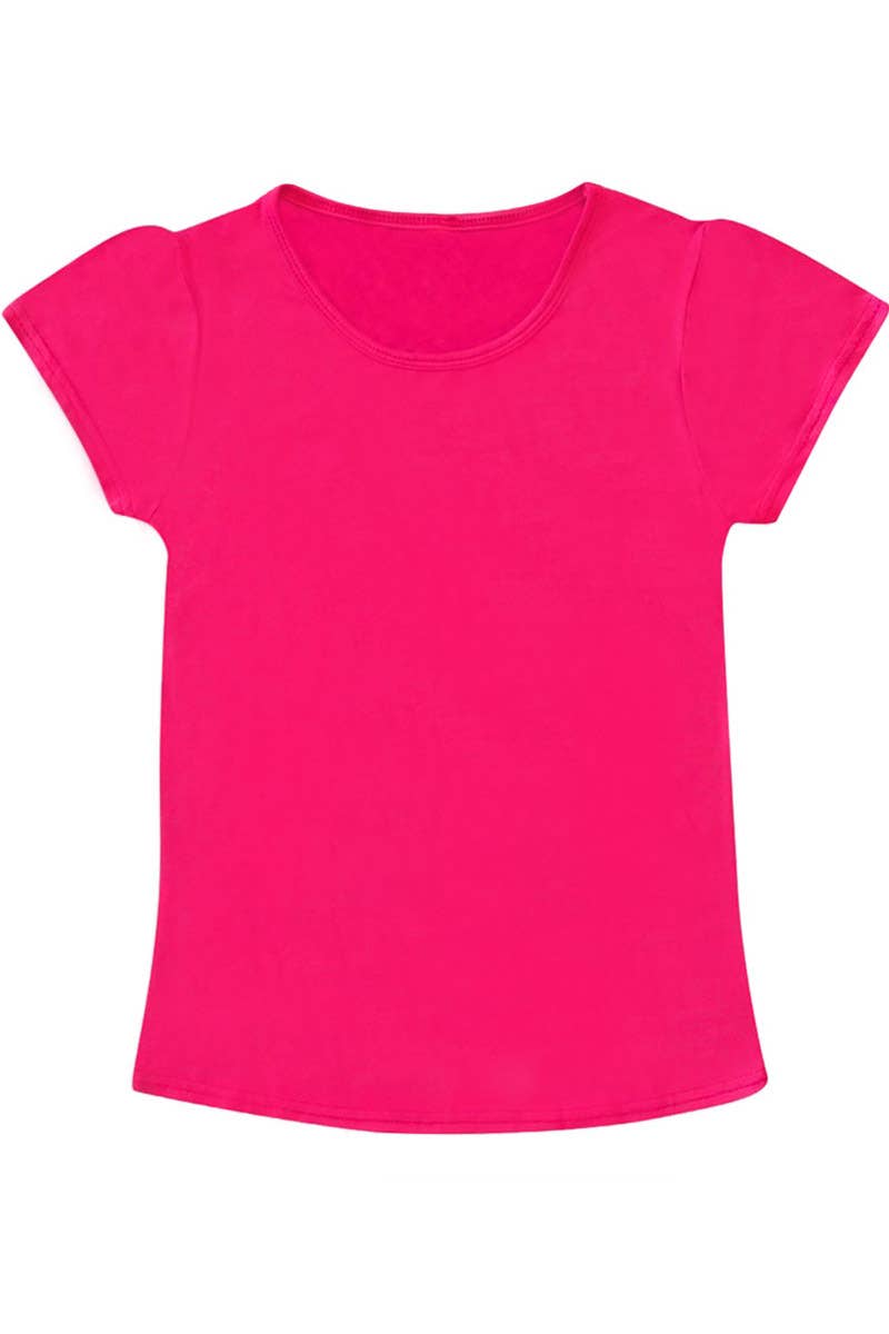 Cutie Patootie Clothing -Girl's Softie Knit Scoop Neck Tee: Lilac