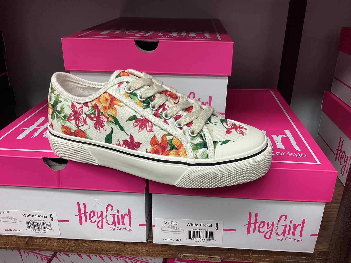 Hey Girl by Corky’s Waiting List Tennis Shoe