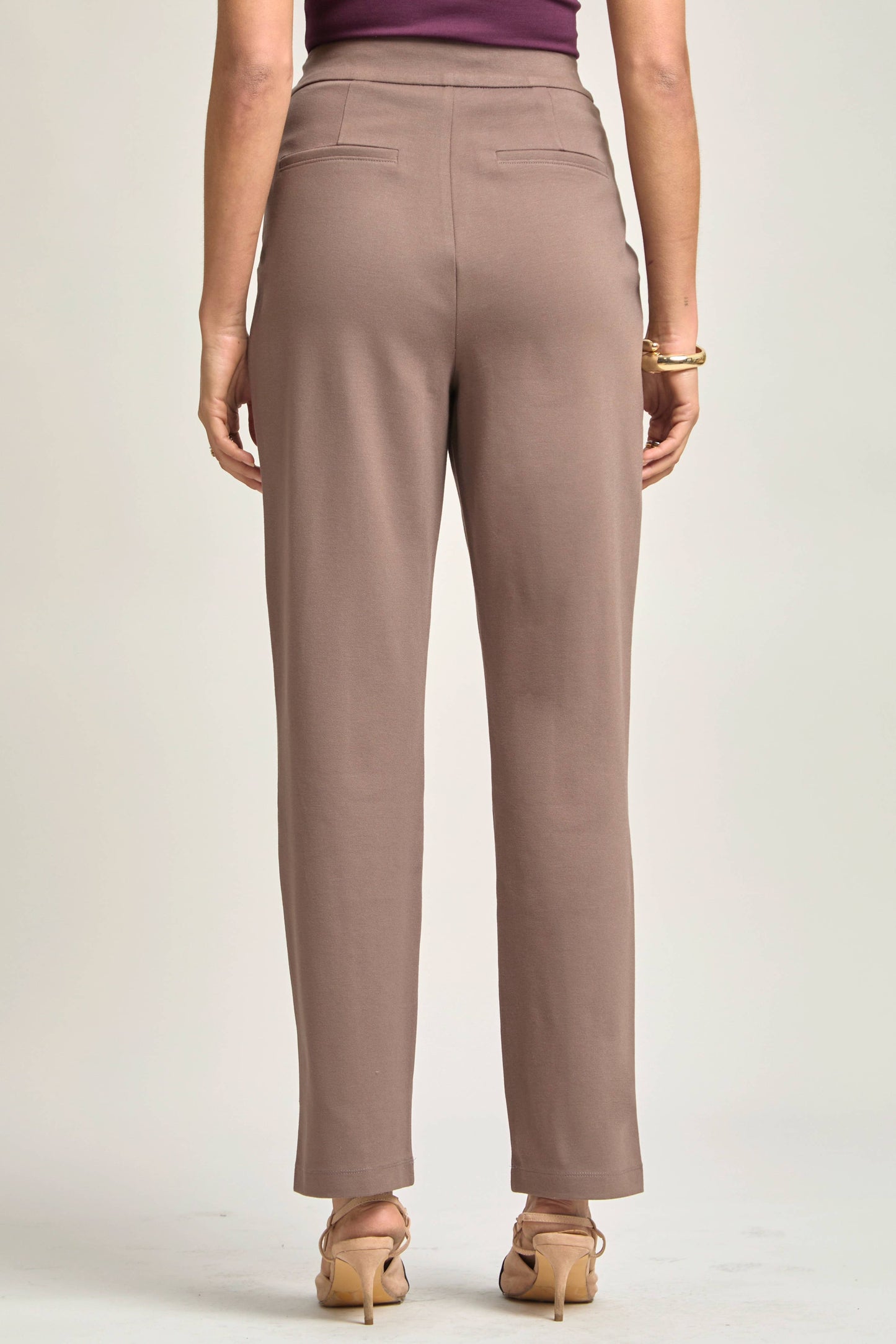 Dear Scarlett - Magic High-Rise Barrel Pants: Black / L