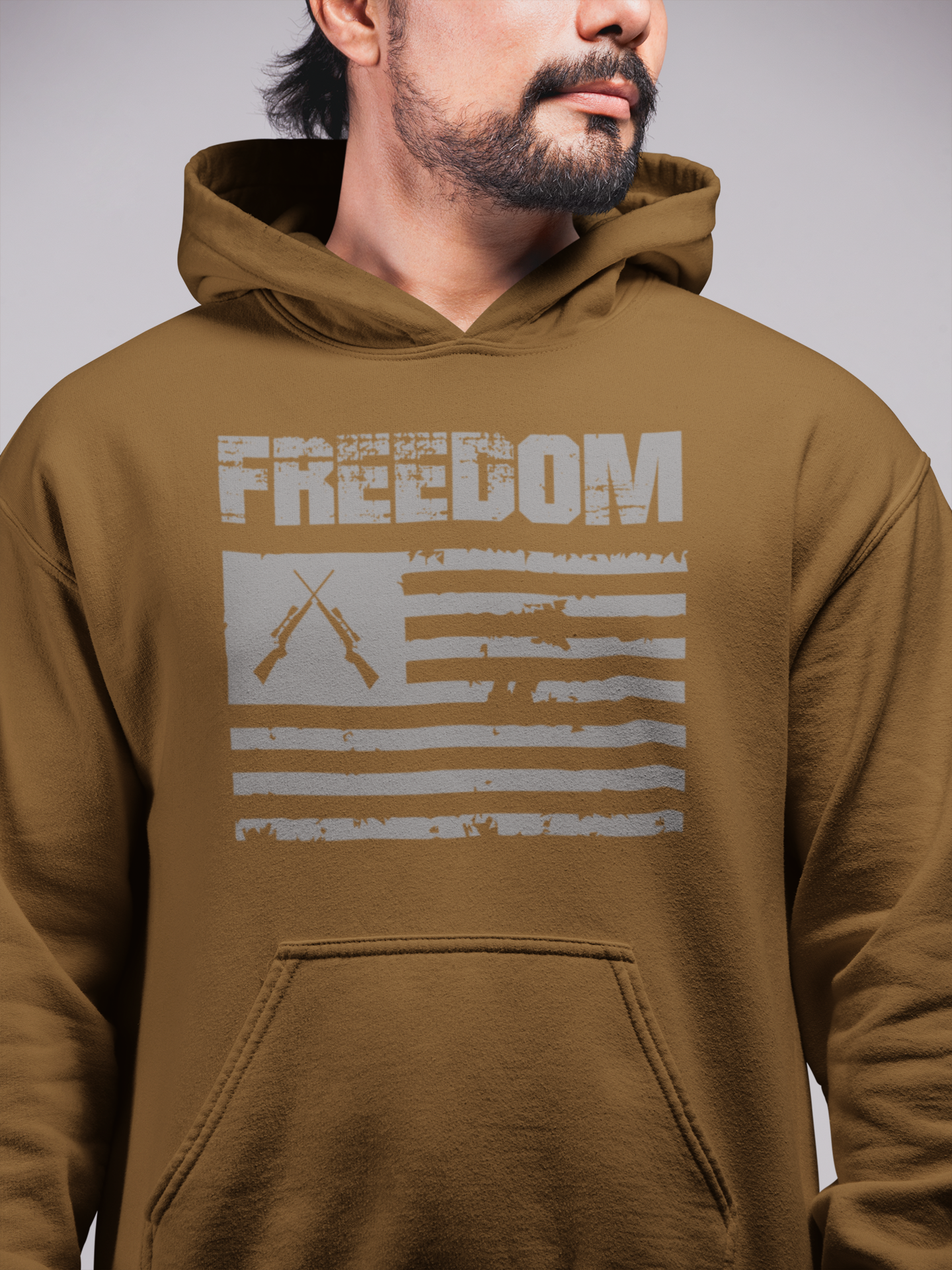 Hunt Hook Eat - Freedom Hoodie: Black / 2xl