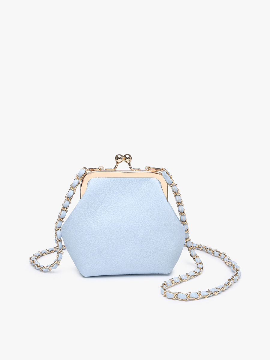 Jen & Co. - CP2338 Cleo Coin Pouch Crossbody: Pearl