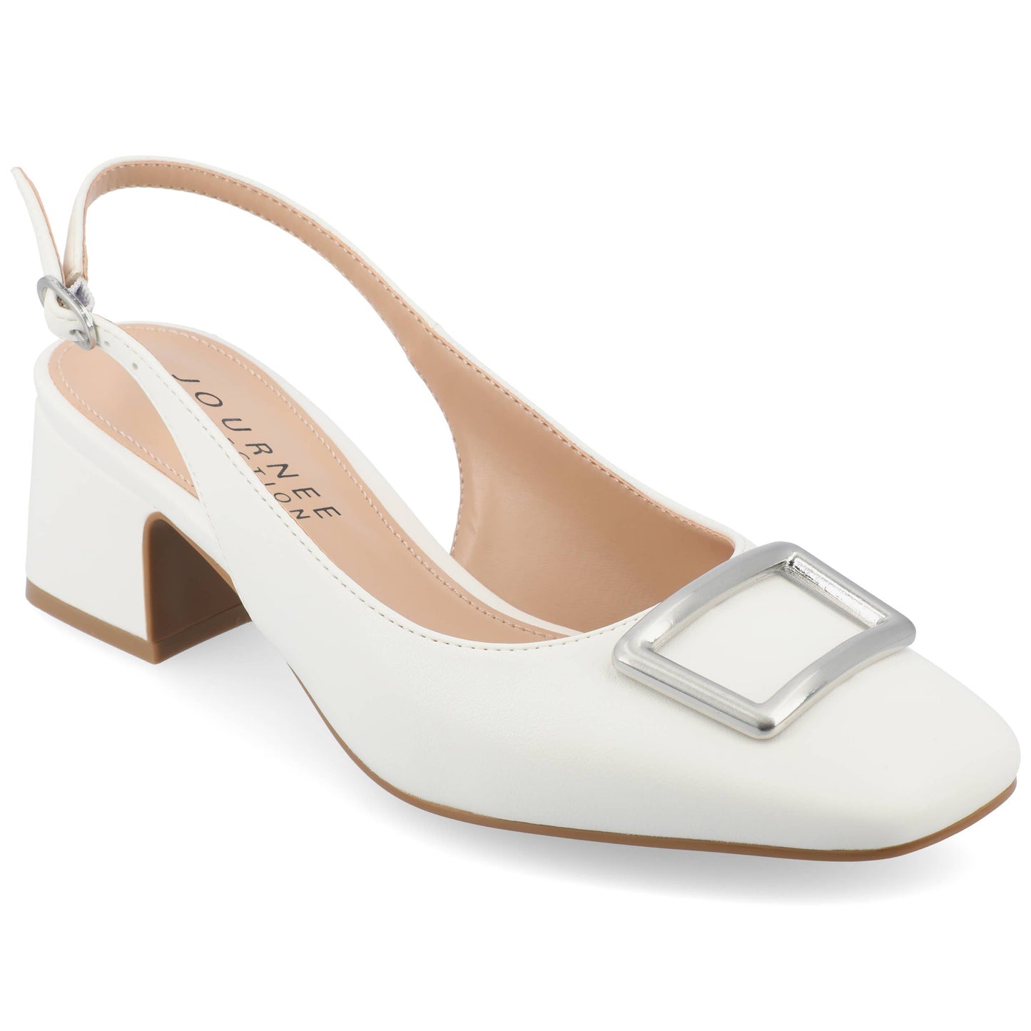 Journee Collection - Journee Collection Women's Tru Comfort Foam™ Everlee Pumps: 8 / Grey