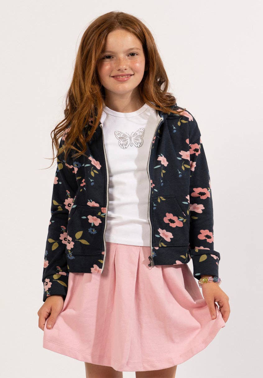 Kidpik - Jessica Pleated Skort: Aqua Haze / S-XXL