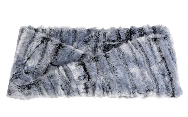 Headband: Faux Fur 100% Polyester / Headband with Twist / Red Fox