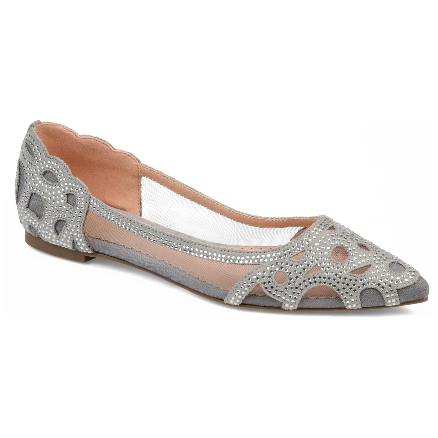 Journee Collection - Women's Batavia Flat: Grey / 8