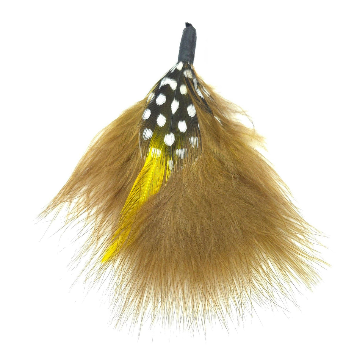 Greater Goods Imports- HT0078 GH1215 FEATHER: BROWN