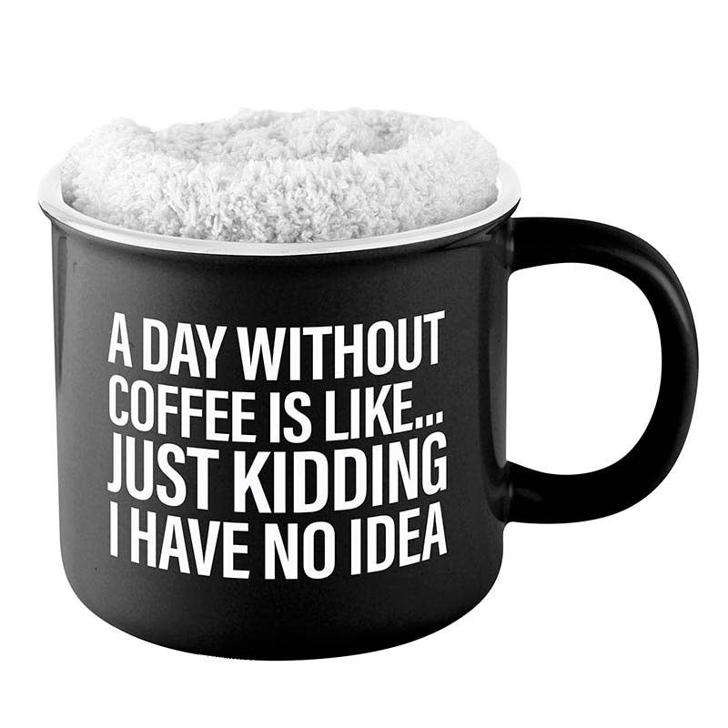 Faithworks by Creative Brands - Mug & Sock Gift Set - Coffee Helps