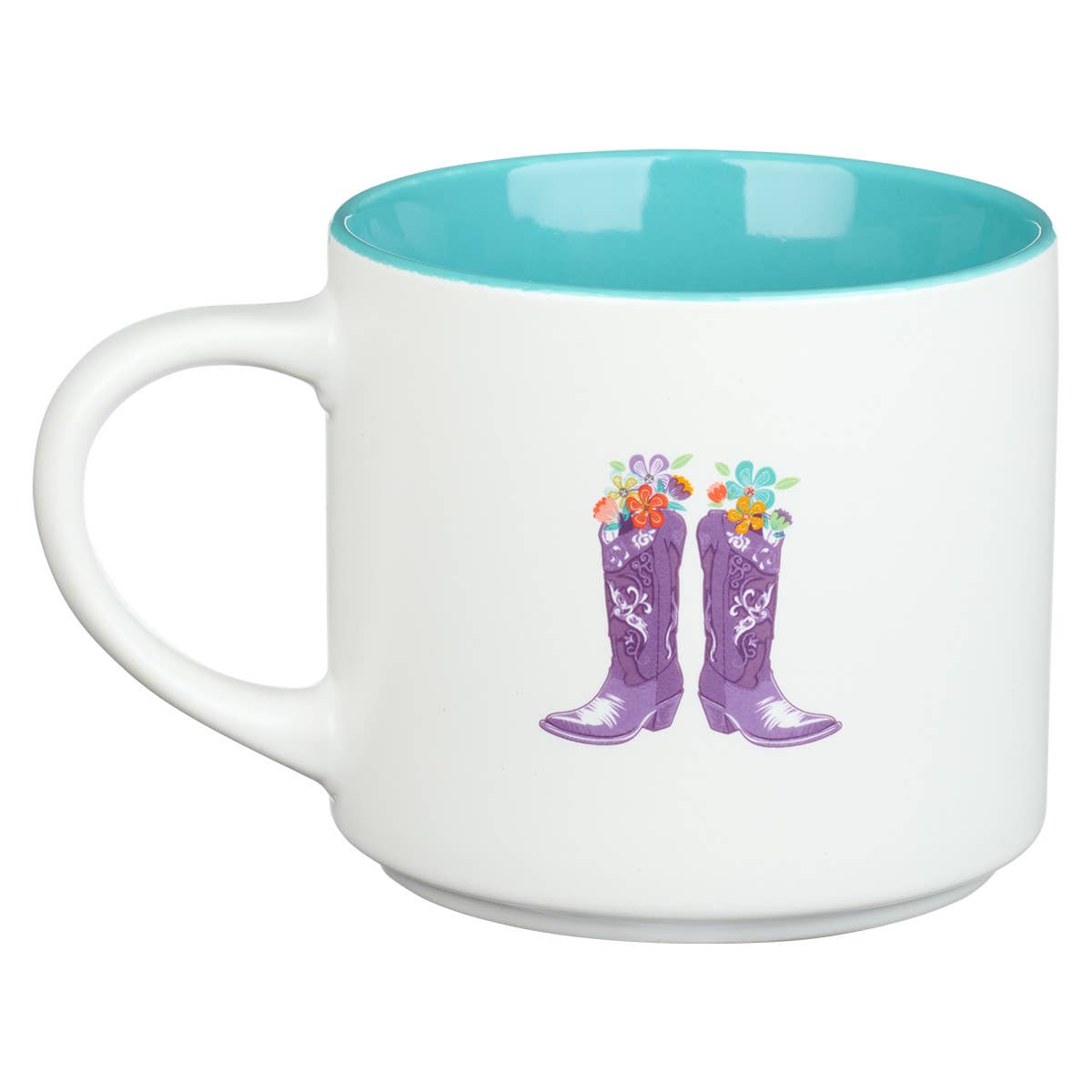 Christian Art Gifts - Mug Ceramic Boots Lace Grace