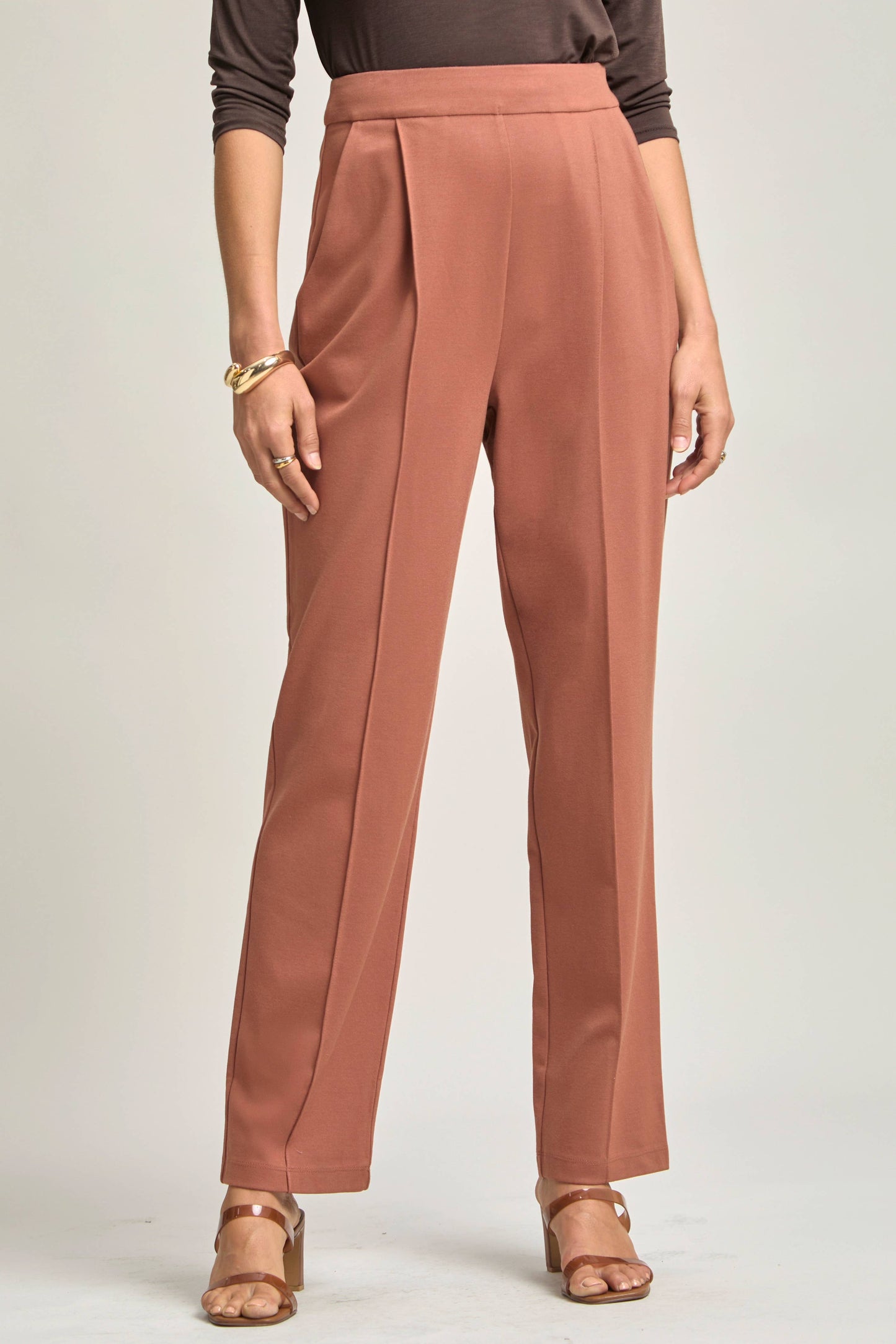 Dear Scarlett - Magic High-Rise Barrel Pants: Black / M