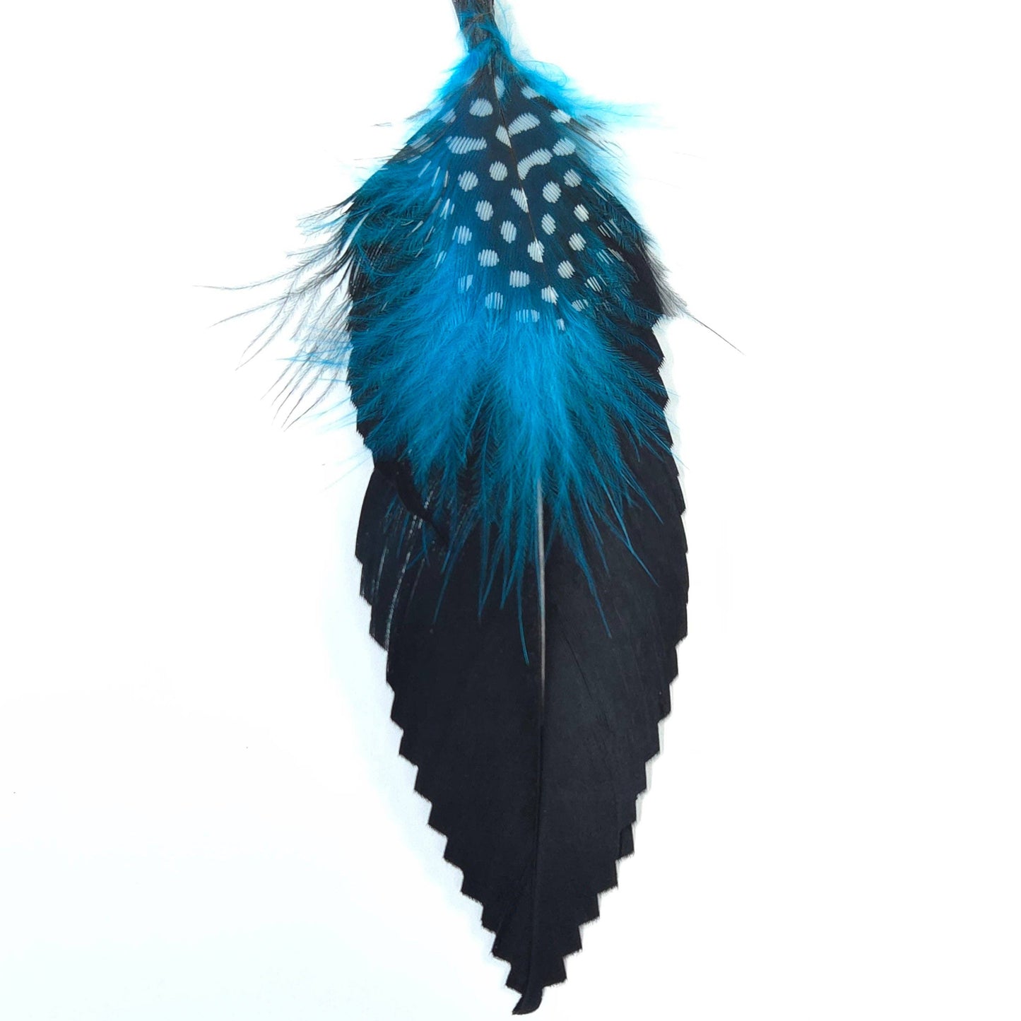 Greater Goods Imports- HT0076 GH1213 FEATHER: BLACK