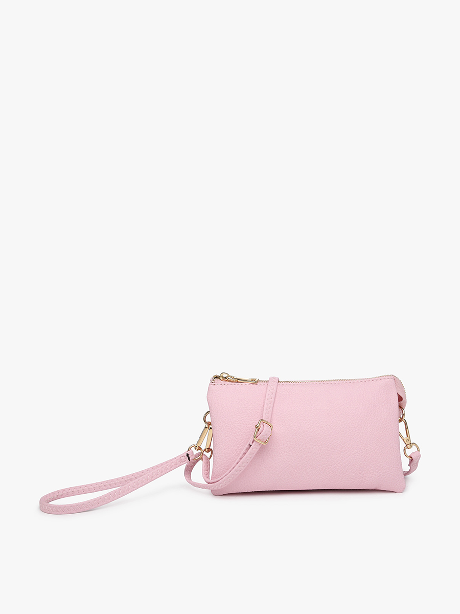 Jen & Co. - M013 Riley Monogrammable 3 Compartment Crossbody/Wristlet: Camo