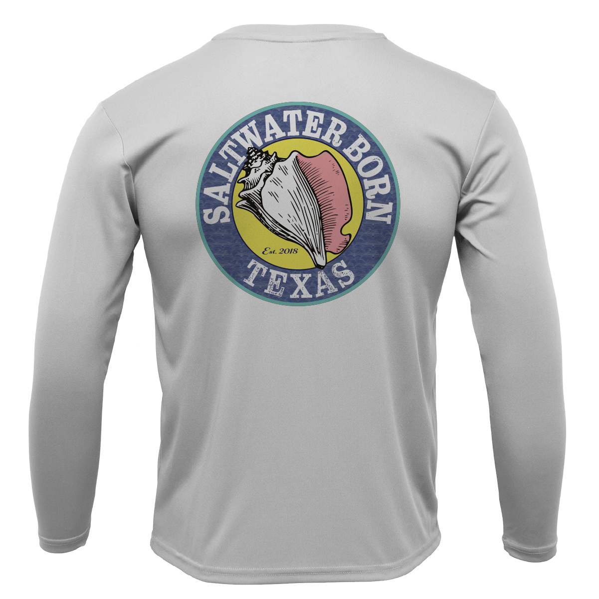Burnt Orange Texas Long Sleeve UPF 50+ Dry-Fit Shirt