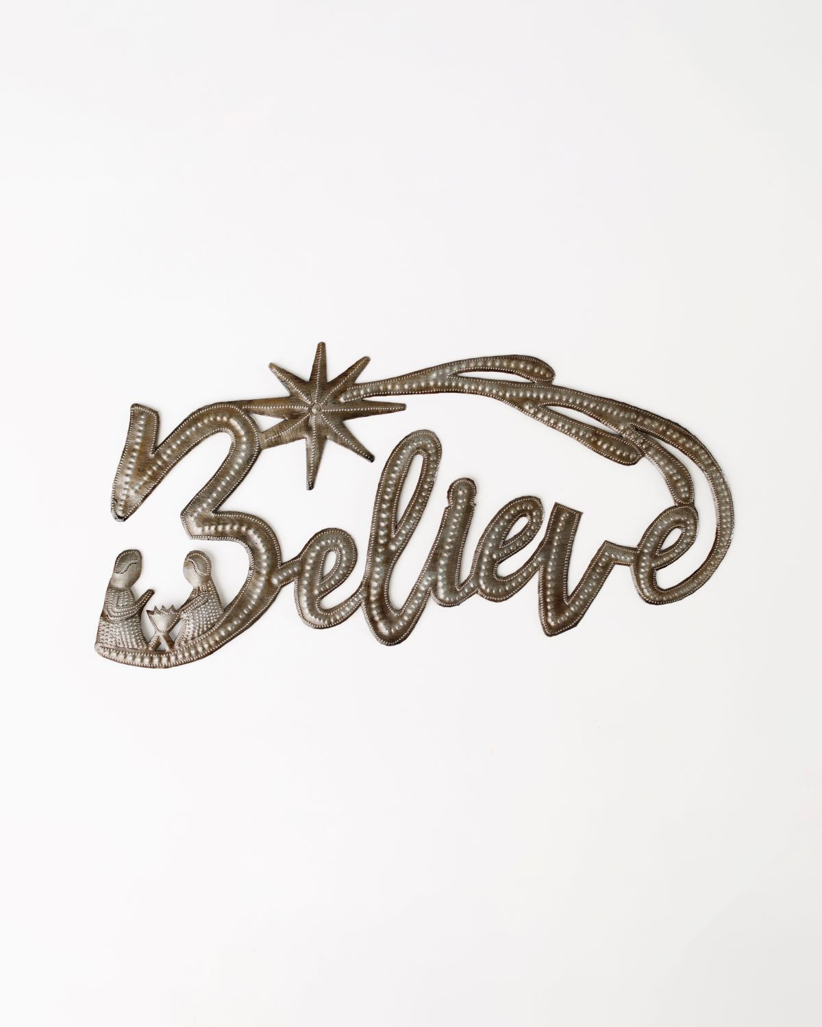 Believe Metal Art