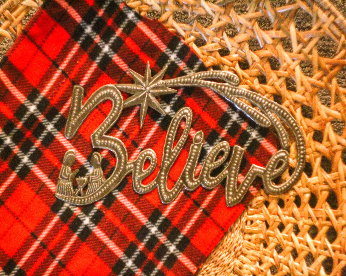 Believe Metal Art