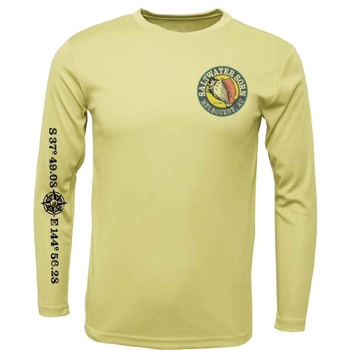 Melbourne, Australia "Surrender The Booty" Long Sleeve UPF 50+ Dry-Fit Shirt