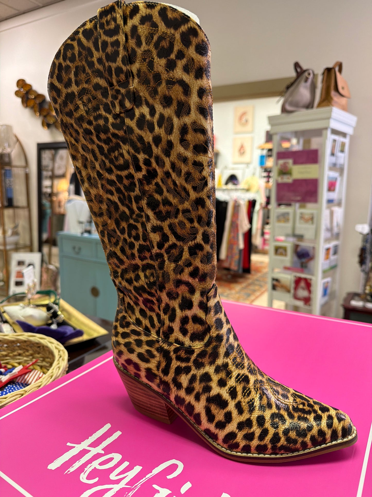 Corkys Footwear Just In Case Western Boot-Leopard