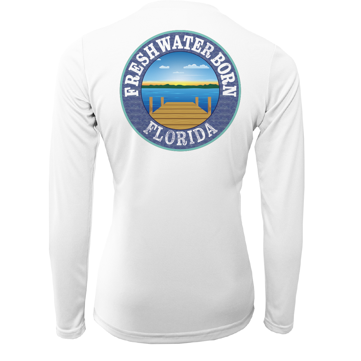 Florida Diver Freshwater Born Women's Long Sleeve UPF 50+ Dry-Fit Shirt