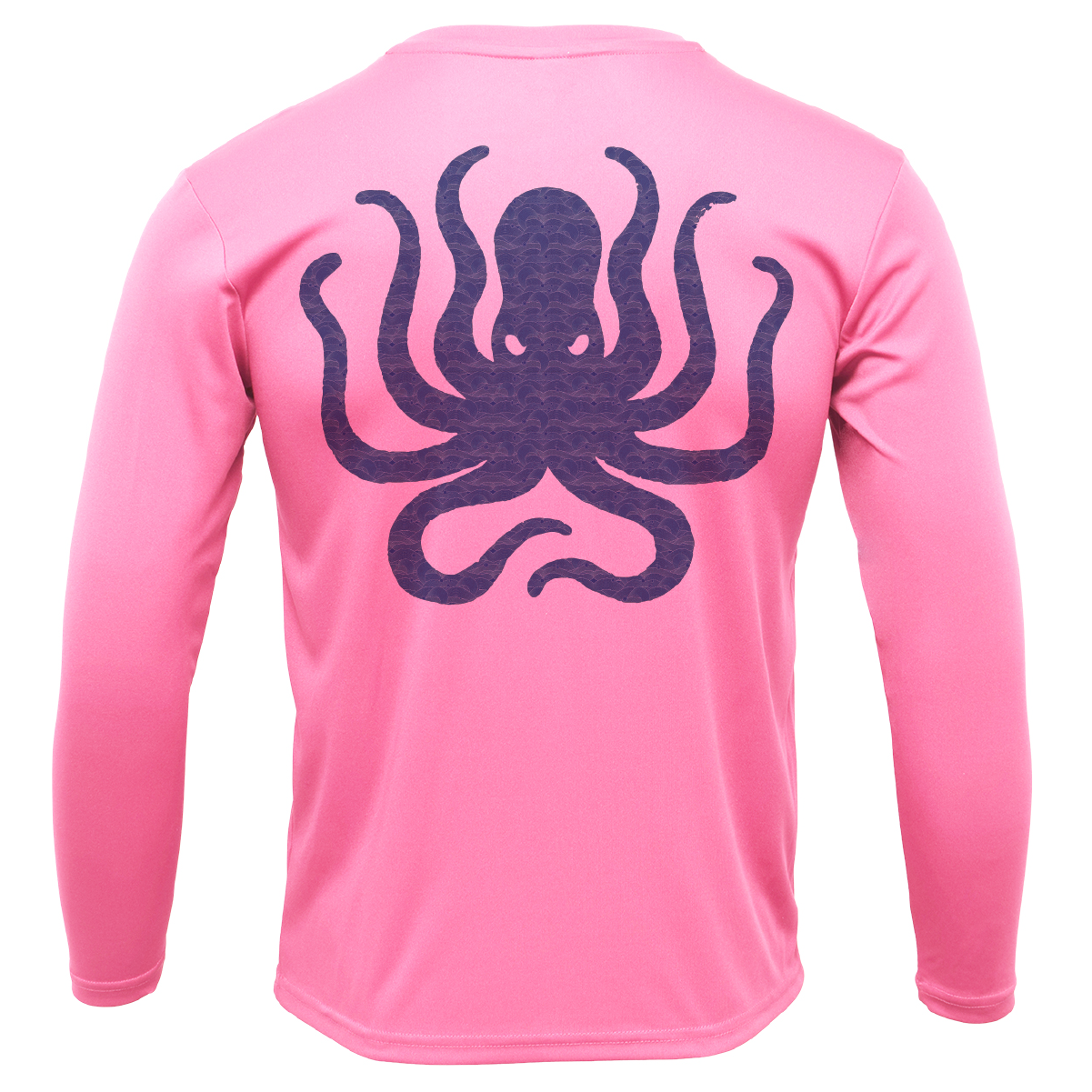 Texas Freshwater Born Kraken Girl's Long Sleeve UPF 50+ Dry-Fit Shirt