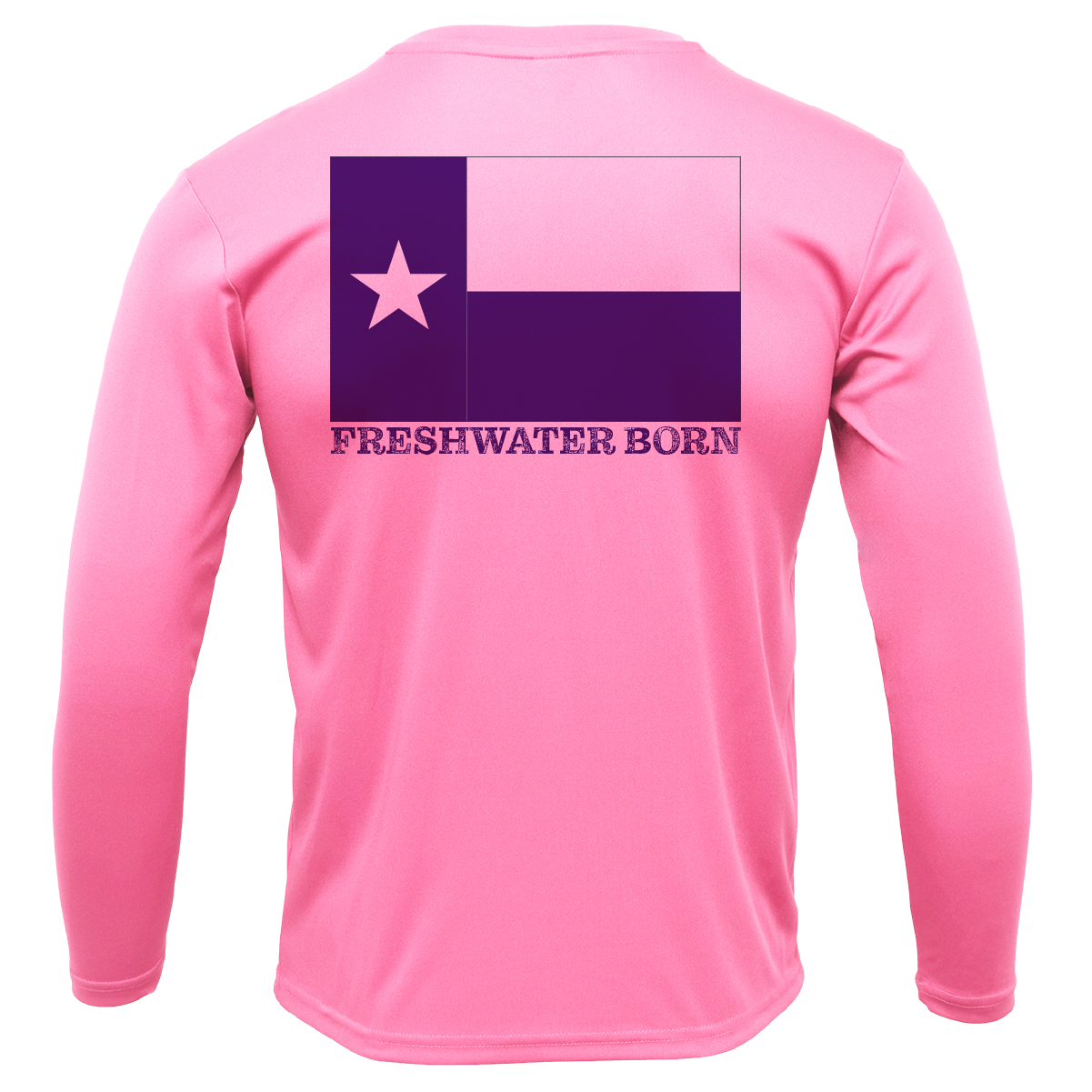 Fort Worth Freshwater Born Girl's Long Sleeve UPF 50+ Dry-Fit Shirt