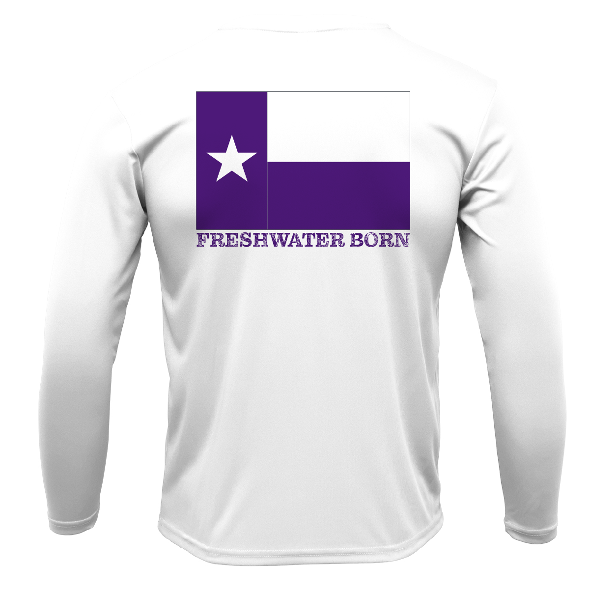 Fort Worth Freshwater Born Boy's Long Sleeve UPF 50+ Dry-Fit Shirt