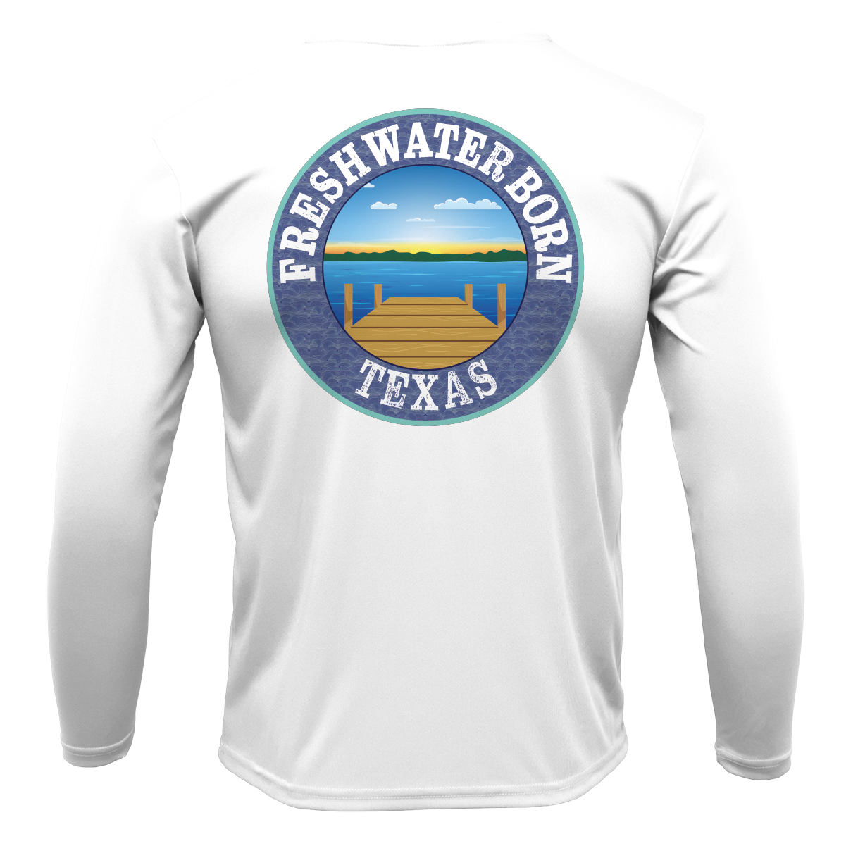 UT Edition Freshwater Born Girl's Long Sleeve UPF 50+ Dry-Fit Shirt