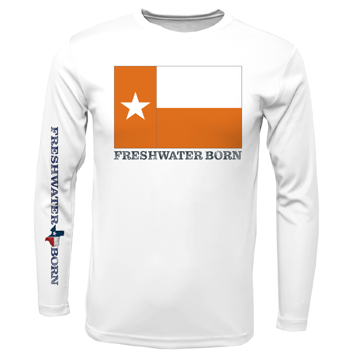 UT Edition Freshwater Born Men's Long Sleeve UPF 50+ Dry-Fit Shirt