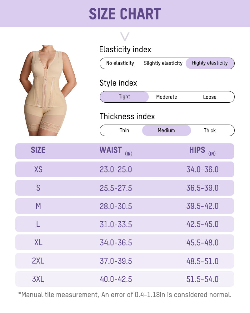 Fajas Colombianas Double Tummy Control Full Body Shapewear