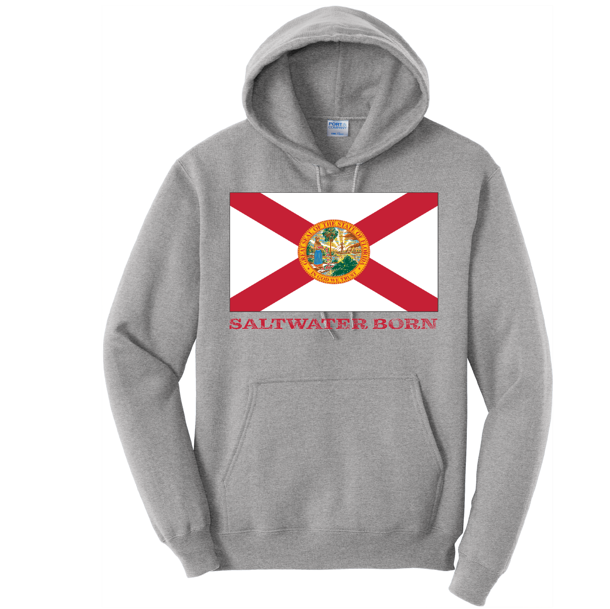 Florida Flag Cotton Hoodie