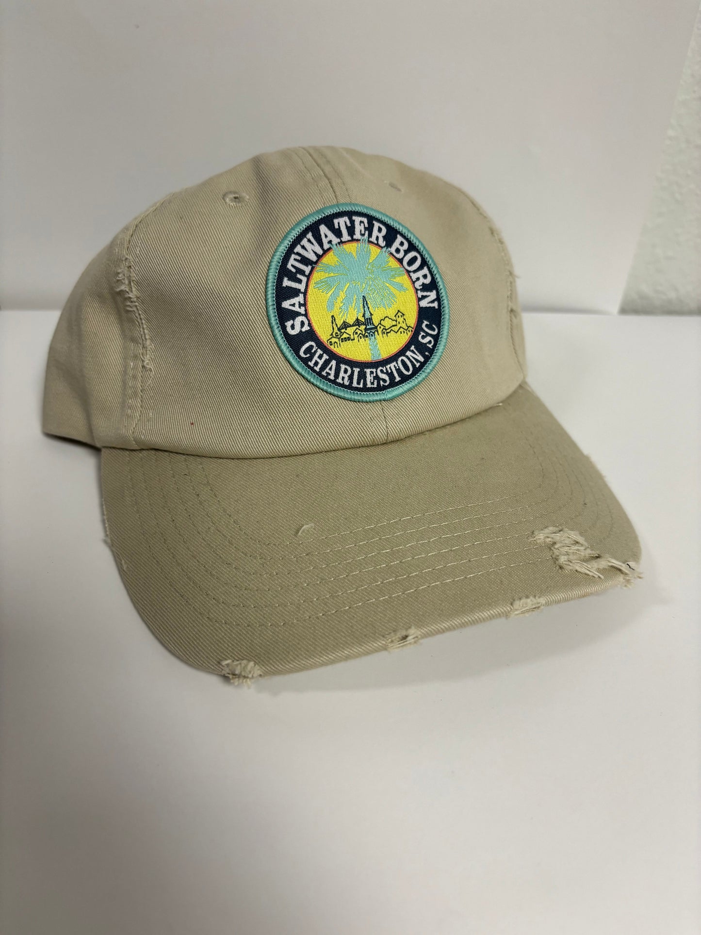 Charleston, SC Vintage Distressed Hat