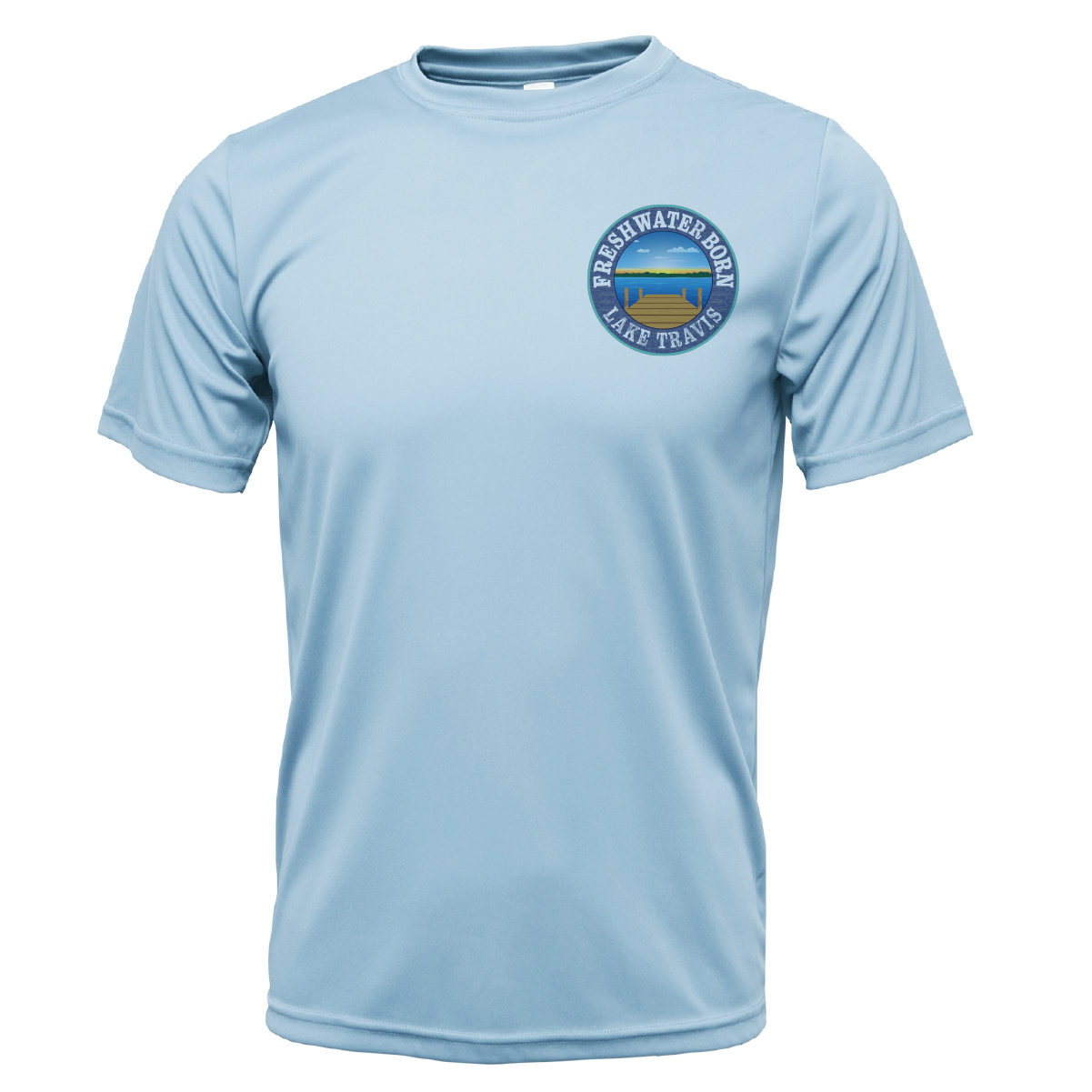 Lake Travis "All For Rum and Rum For All" Men's Short Sleeve UPF 50+ Dry-Fit Shirt