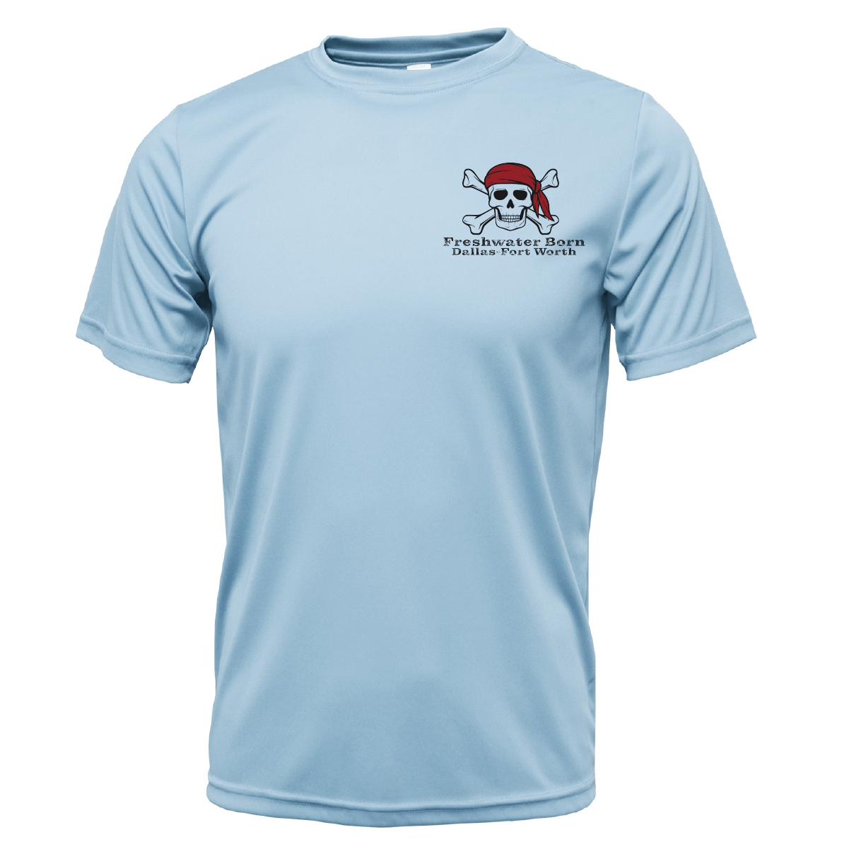 DFW, TX Freshwater Born "Surrender The Booty" Men's Short Sleeve UPF 50+ Dry-Fit Shirt