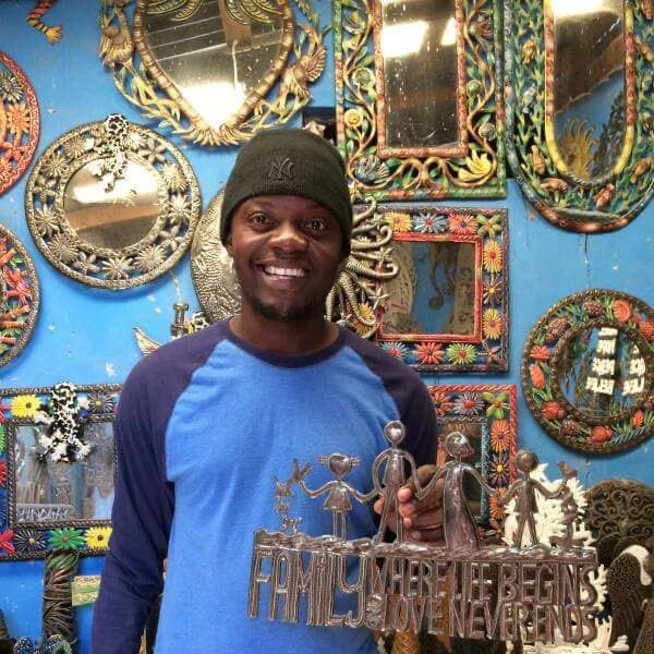 Joy Standing Metal Art