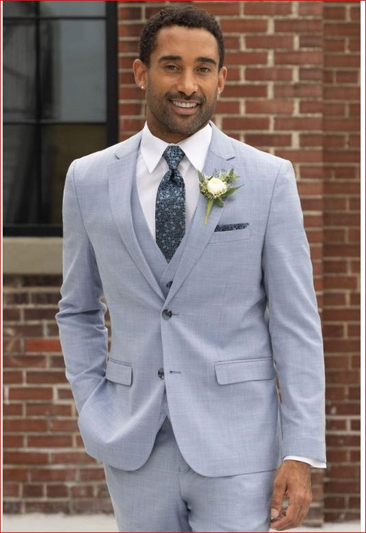 Rental Style OB - Couture 1910 Oxford Blue Stretch Suit