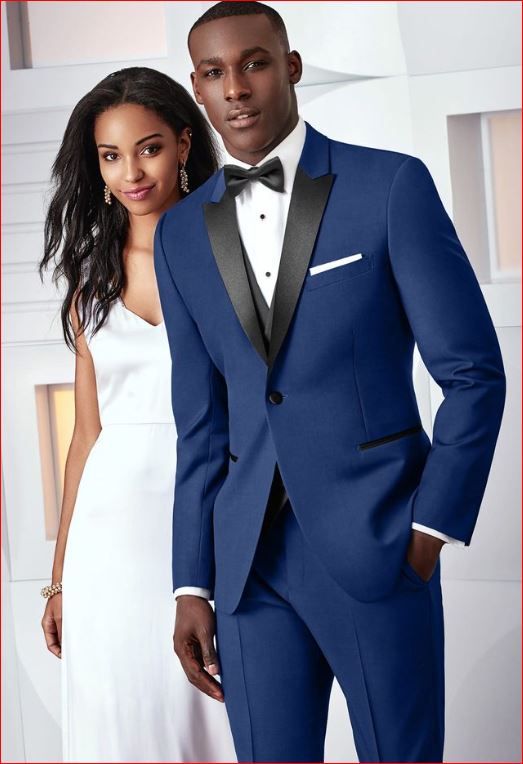 Rental #211 - Ike Behar Cobalt Blue Tribeca Tuxedo