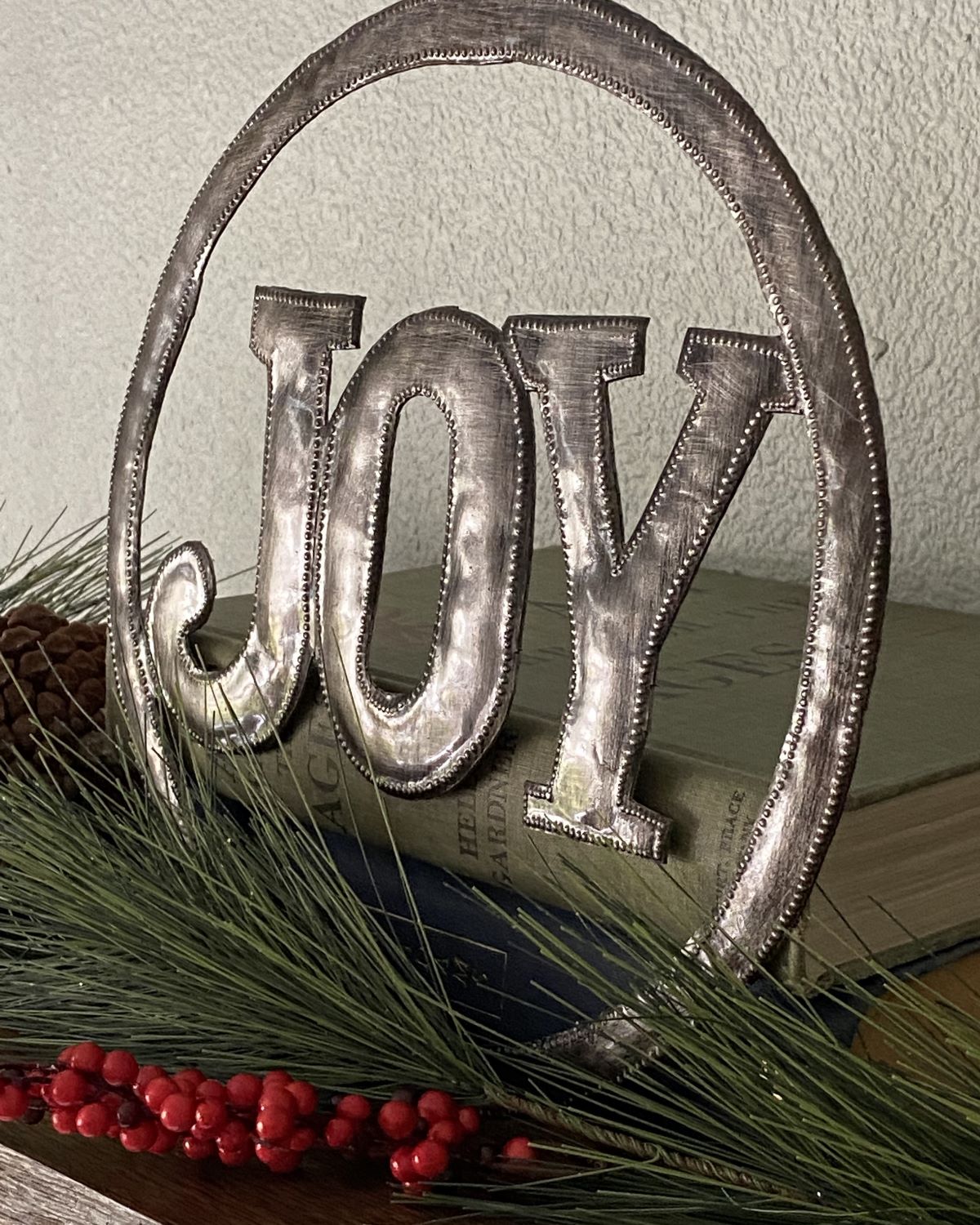 Joy Circle Metal Art