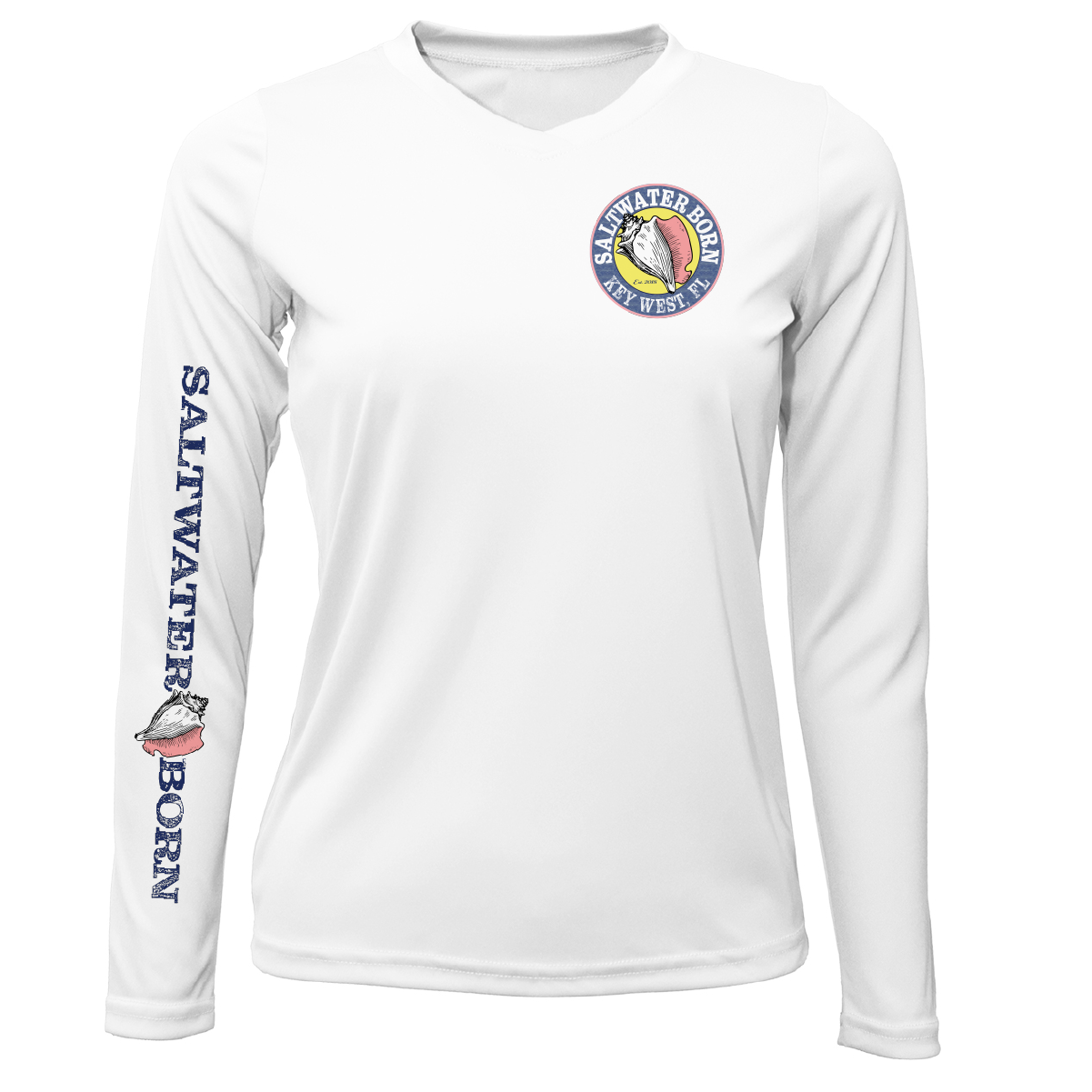 Key West Island Time Women's Long Sleeve UPF 50+ Dry-Fit Shirt