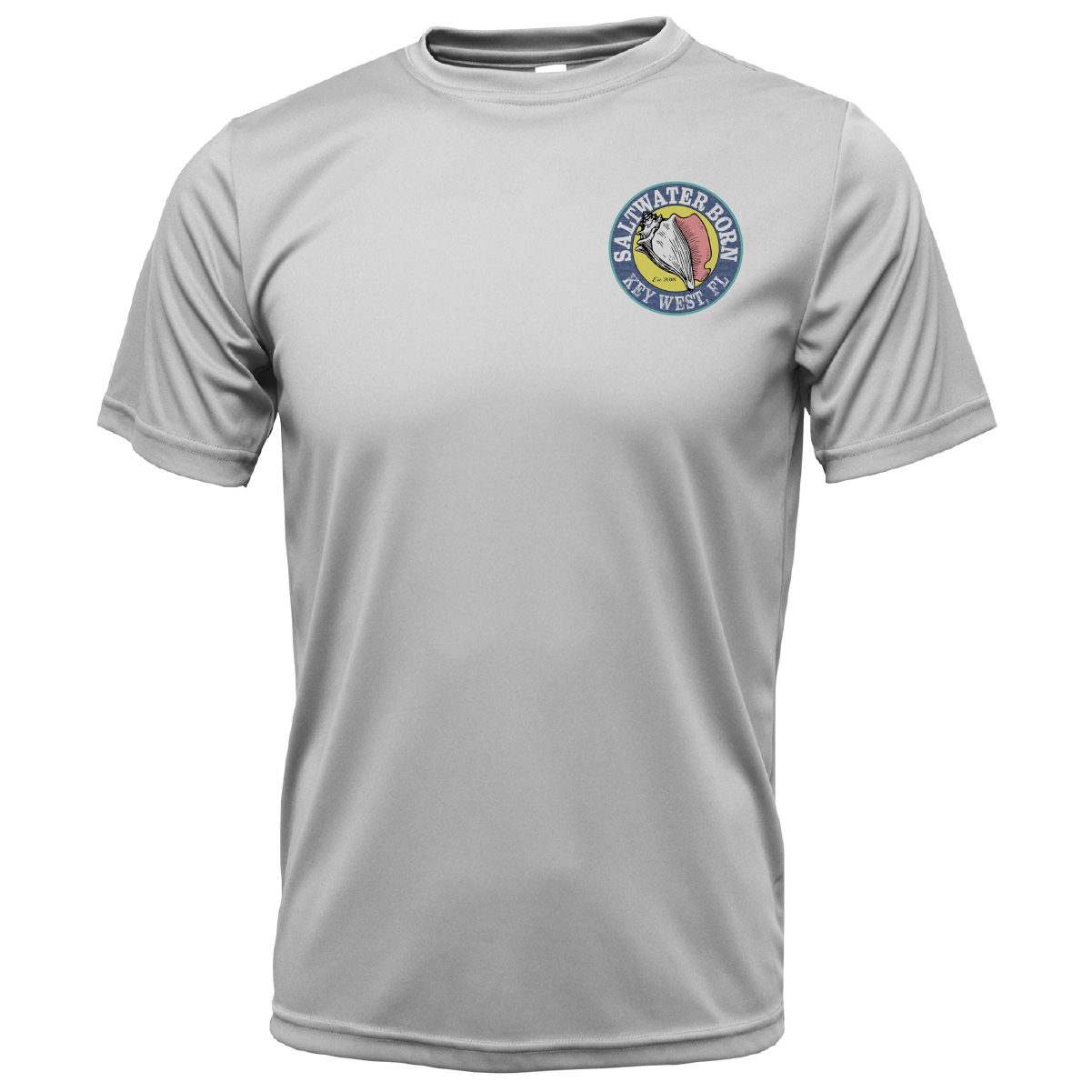 Key West, FL "All For Rum and Rum For All" Men's Short Sleeve UPF 50+ Dry-Fit Shirt