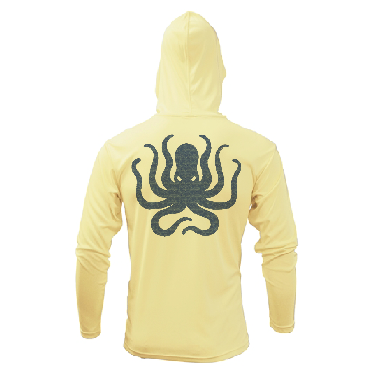 Texas Freshwater Born Kraken Men's Long Sleeve UPF 50+ Dry-Fit Hoodie