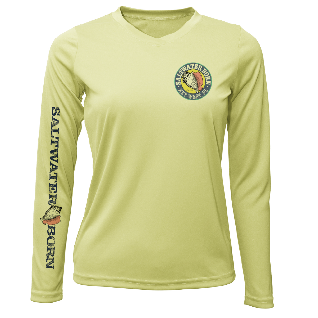 Key West "Surrender The Booty" Women's Long Sleeve UPF 50+ Dry-Fit Shirt