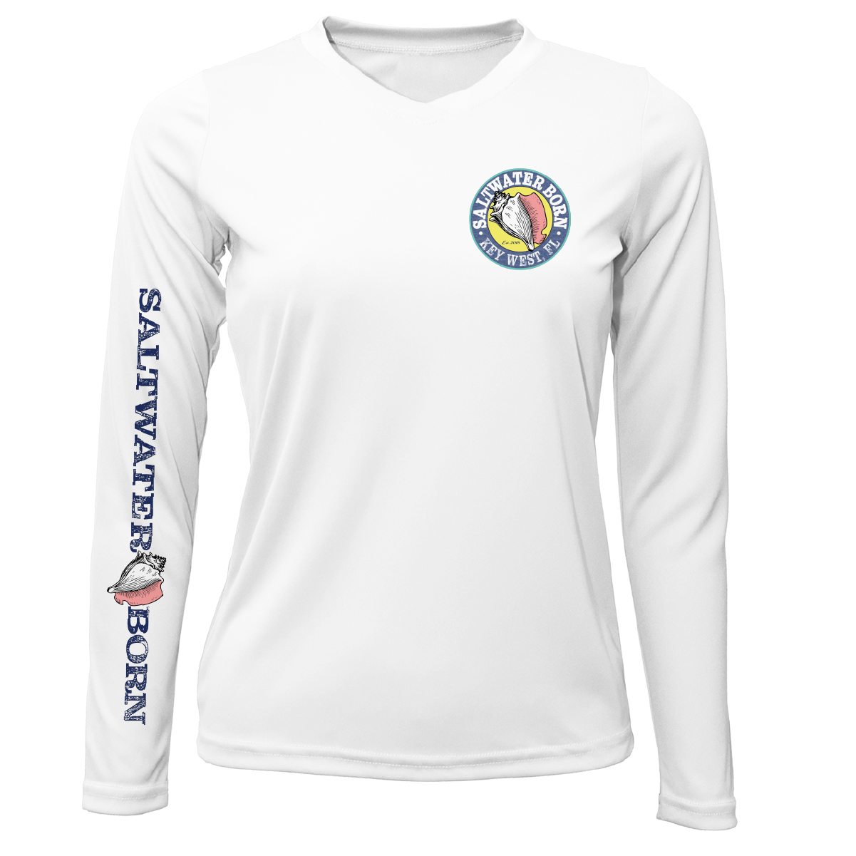 Key West "Surrender The Booty" Women's Long Sleeve UPF 50+ Dry-Fit Shirt