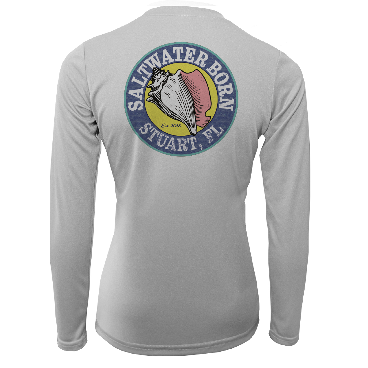 Lat/Long Stuart Florida Girl Long Sleeve UPF 50+ Dry-Fit Shirt
