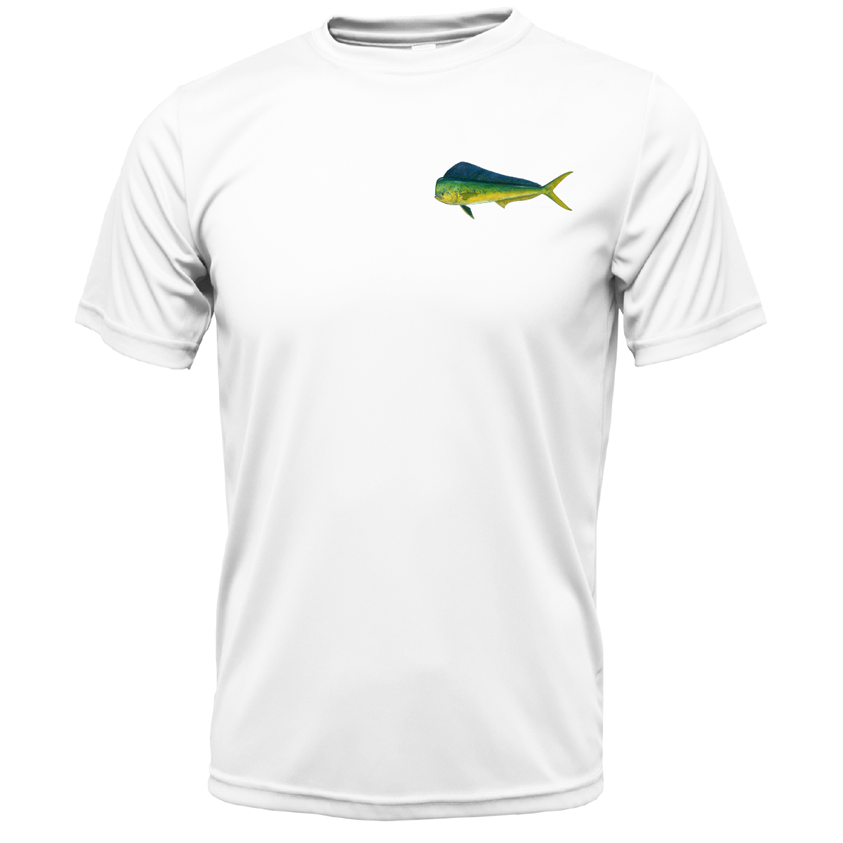 Key West, FL Mahi on Chest Short Sleeve UPF 50+ Dry-Fit Shirt