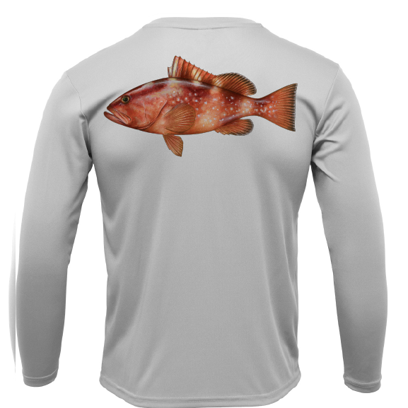 Grouper Long Sleeve UPF 50+ Dry-Fit Shirt