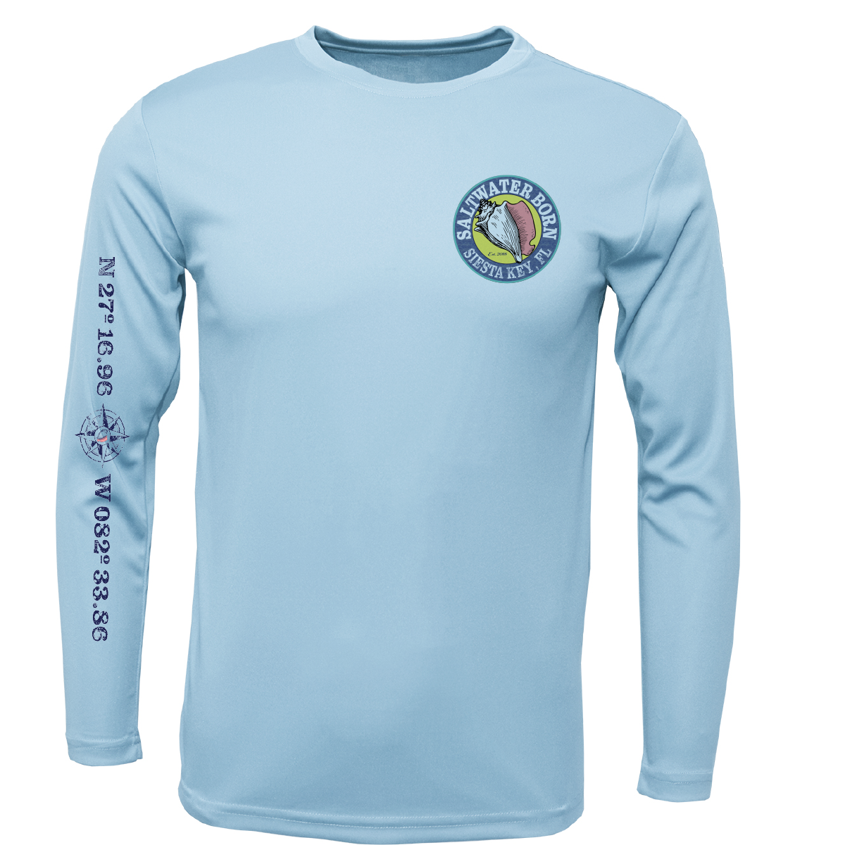 Siesta Key Yellowtail Long Sleeve UPF 50+ Dry-Fit Shirt