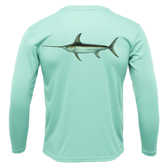 Swordfish Long Sleeve UPF 50+ Dry-Fit Shirt