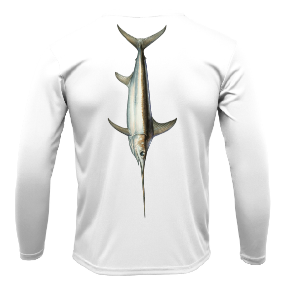 Key West, FL Trophy Sword Long Sleeve UPF 50+ Dry-Fit Shirt